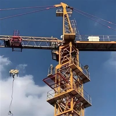 Jack up tower crane